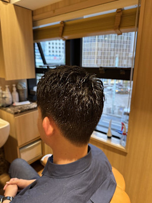 アイロンパーマ