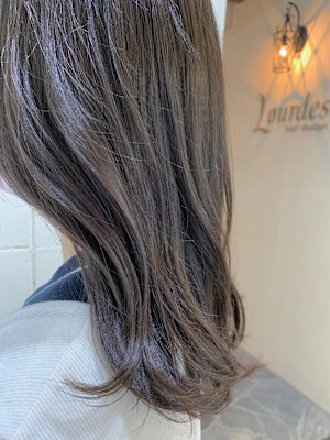 ブリーチなしでできるベージュカラー