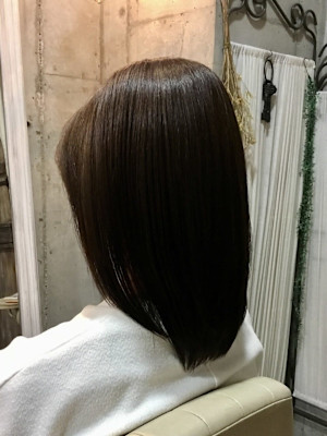 30代40代50代60代 乾かすだけでまとまるシンプルミディ