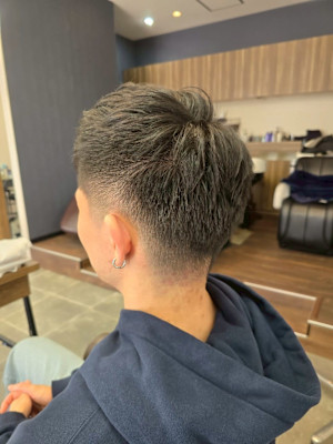 メンズカット/パーマ/グレイカラー/鎌取駅/韓国風/白髪染め