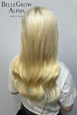 ダブルカラー＋エクステ