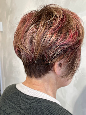 ポイントカラーショート