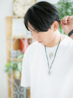 【Ray】ダークアッシュで韓国風マッシュe