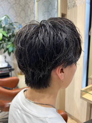 フェザーパーマ×カット