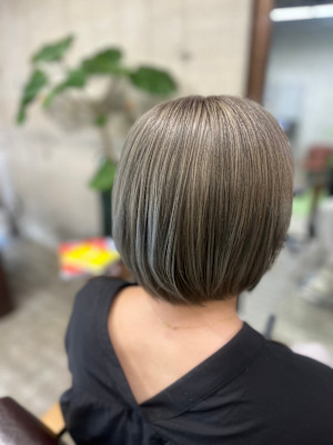 ブリーチオンカラー