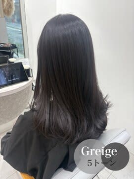 カット＋カラー＋トリートメント／グレージュ