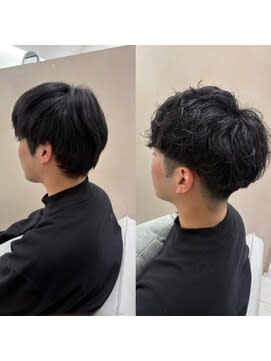 メンズカット×メンズパーマ