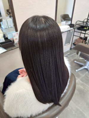 ツヤツヤストレート