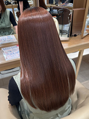 【拓斗指名】「髪ドラ」髪質改善ストレート+骨格矯正カット