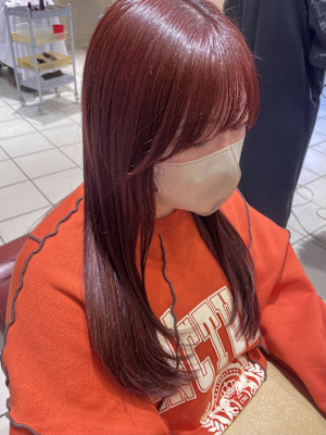 可愛いが好き。チェリーレッド