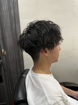 パーマで毎朝セットが簡単