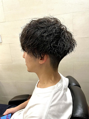 パーマで毎朝セットが簡単