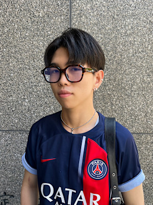 【メンズヘア】王道センターパート×ストリートMIXスタイル