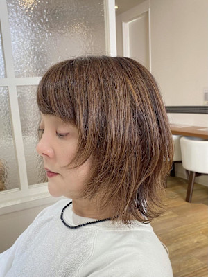 ハイライト＆くびれマッシュ☆マンネリ脱却