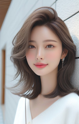 ★くせ毛風カールレイヤーカットうる艶髪結べるボブ美髪透明感