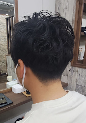 メンズショートパーマ