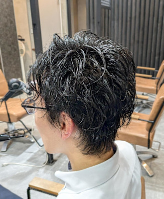 メンズゆるめパーマ