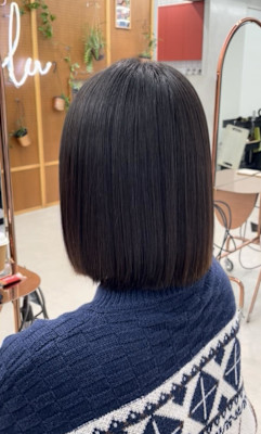 美髪矯正/ボブ/髪質改善
