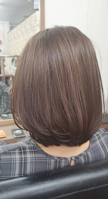 お手入れ簡単ボブ