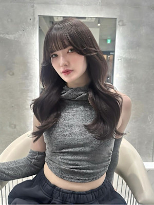 髪質改善＊顔回りレイヤーデジタルパーマ＊美髪【Zina渋谷神