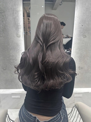 ＊アッシュグレージュデジタルパーマ＊美髪【Zina 梅田茶屋