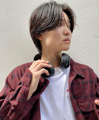 センターパート/メンズショート【下北沢】