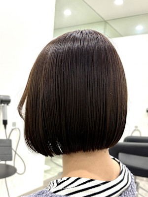 [RATIO 国分寺　uruna丸みのあるボブスタイル]