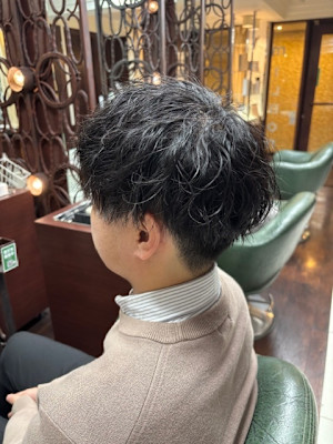 マッシュ×パーマ【シャドウパーマ】