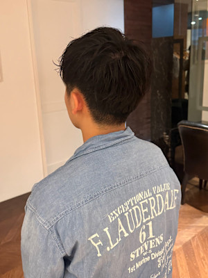 【ナチュラル×韓国風】メンズの王道マッシュパーマスタイル！