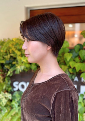 大人の余裕を感じる、まろやかショート