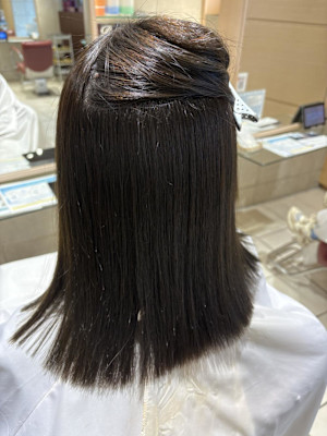 髪質改善ストレート
