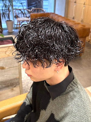 スパイラルパーマ