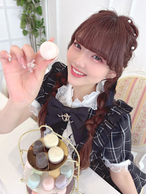 石田萌依ちゃん＊編み込みおさげヘア＊まゆ