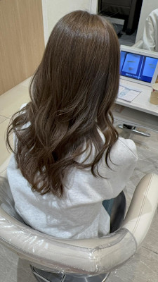 ブリーチなしワンカラー