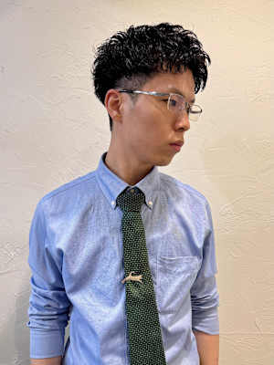 池袋アップバングパーマ◎[池袋メンズ美容室］