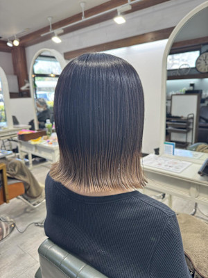 大人かわいい / ベージュグラデーション