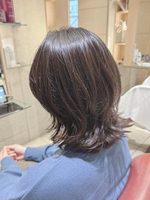 スタイリング楽ちんくびれレイヤーボブ