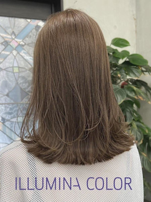 髪質改善　イルミナカラー
