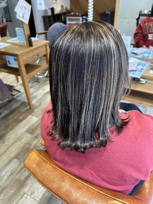 ボブ×ハイライト