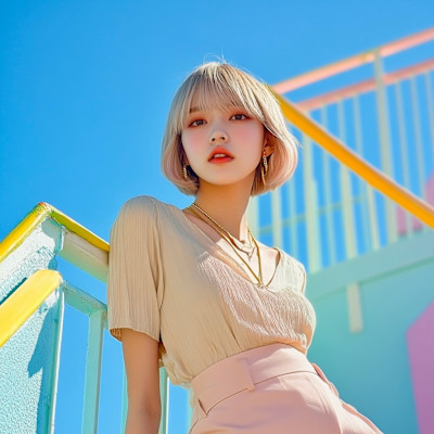 ブリーチカラー、ダブルカラー