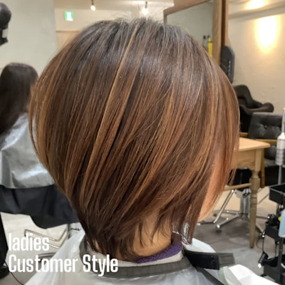 Customer Style トップにボリュームを!
