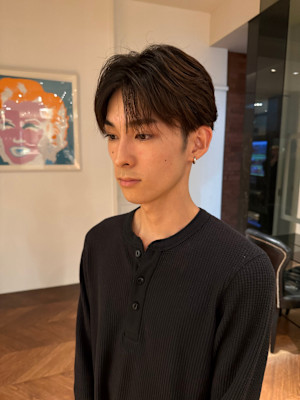 【相手に好印象を与えたい方】用センターパート！