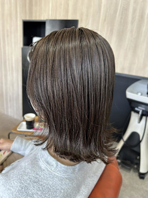 極細ハイライトカラー