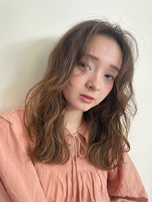 ふわふわミックスパーマ