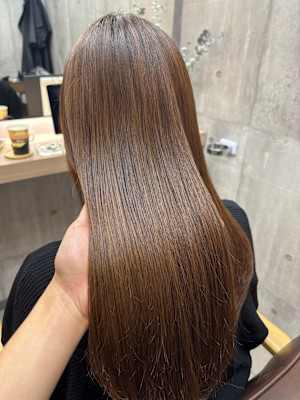 【髪質改善】oggi ottoトリートメント×縮毛矯正