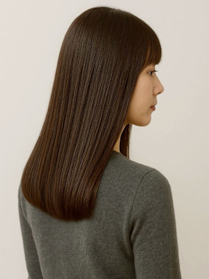 艶感 オーガニックカラー 髪質改善 トリートメント