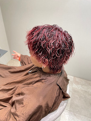 波巻きパーマ ￥14,900