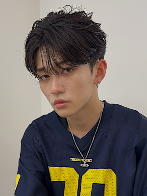 kisaiBUZZ＊岬　メンズマッシュフェザーパーマ