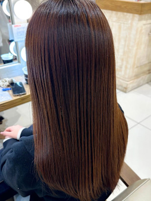 乾かすだけで再現可能な縮毛矯正/酸性ストレート/髪質改善本厚