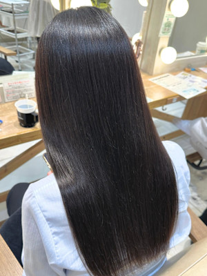 乾かすだけで再現可能な縮毛矯正/酸性ストレート/髪質改善本厚